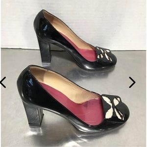 Beautiful Kate Spade heels 3”. Black patent